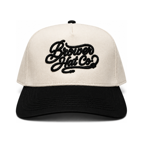 Brower Trucker in Black, front view